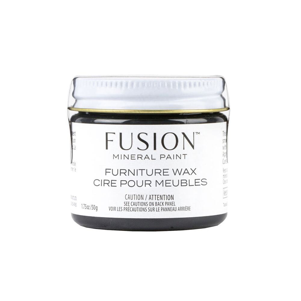 Furniture Wax - BLACK - Fusion Mineral Paint 50 g Upcycling Furniture